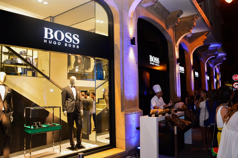 Opening Of Hugo Boss